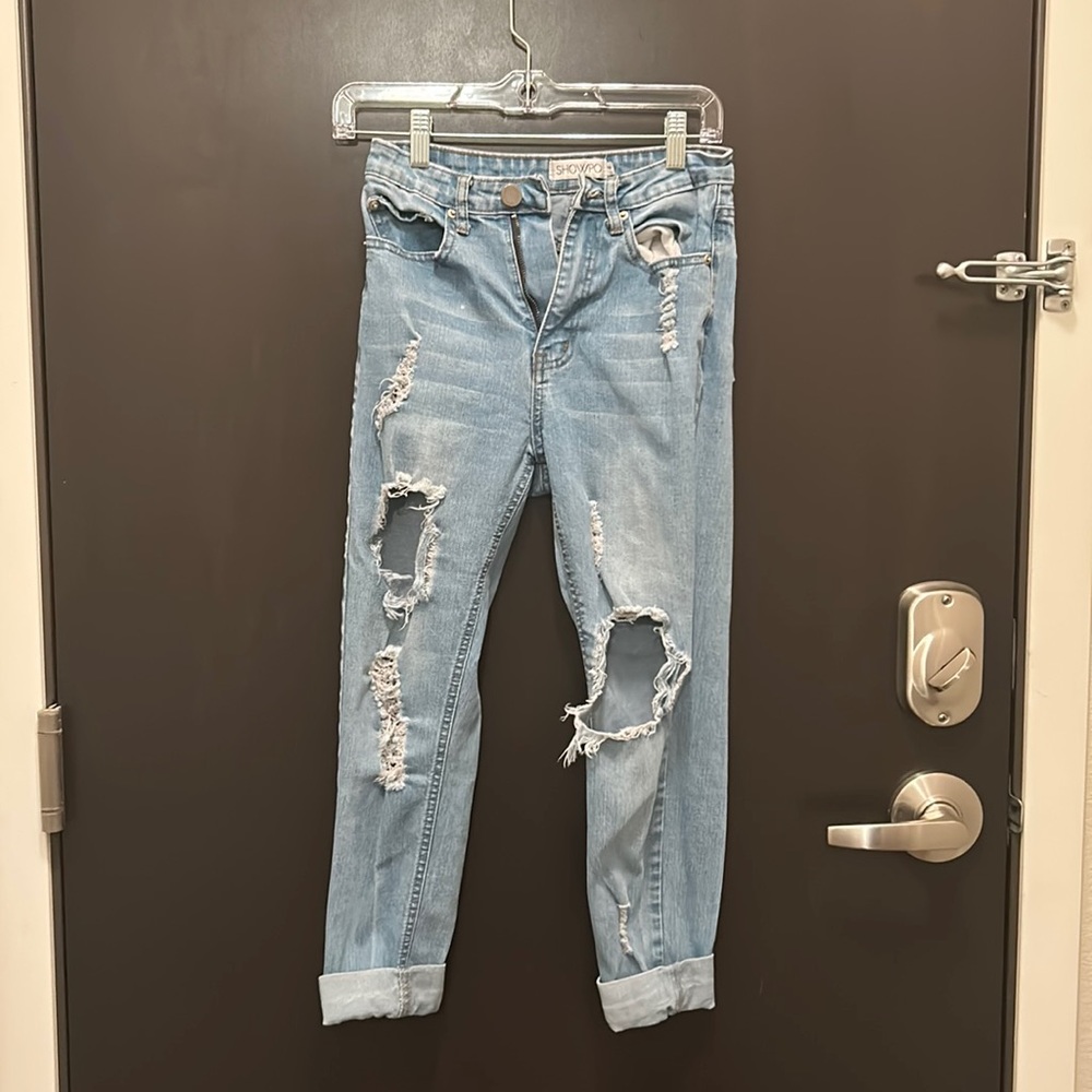Showpo straight ankle jeans
